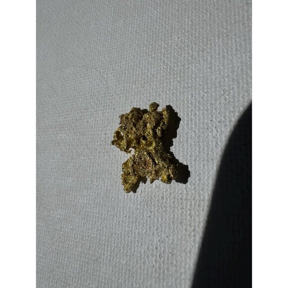 Gold Crystal Nugget Specimen - Grass Valley, California - 3.4 grams - Picture 8 of 10